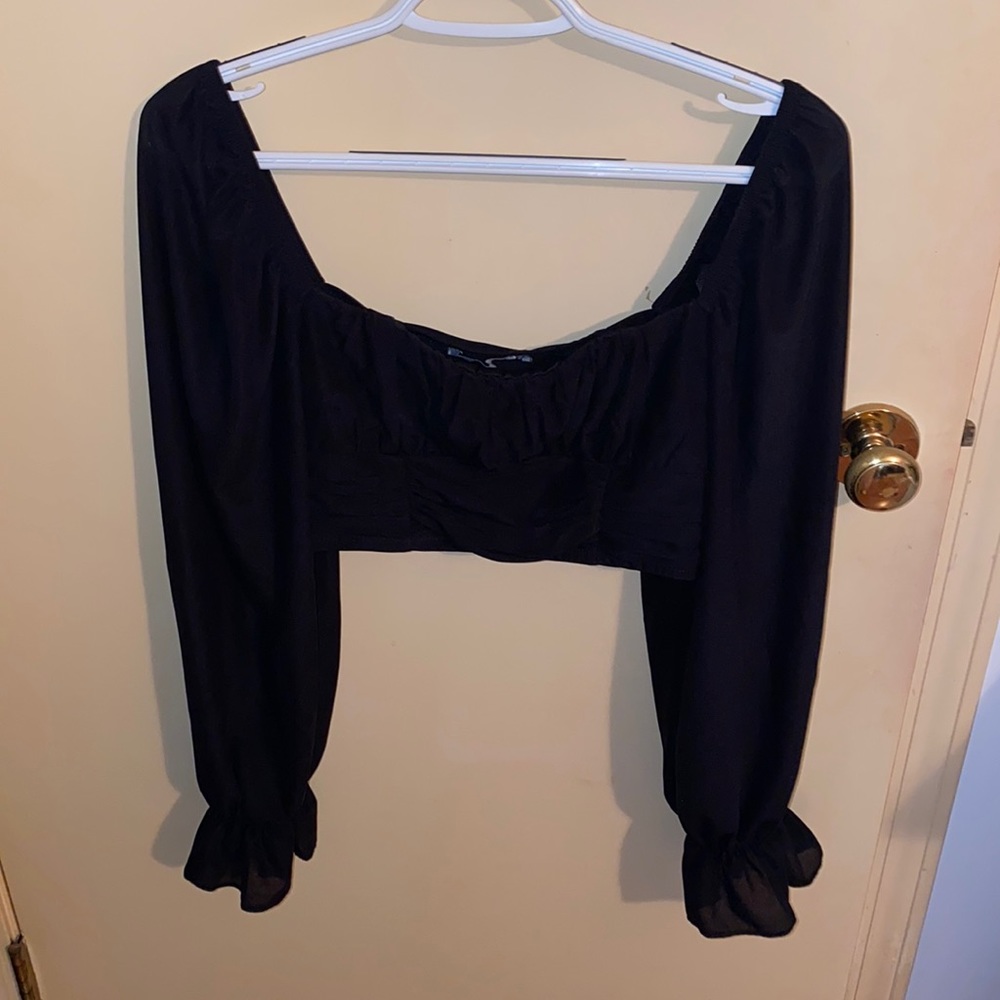 Adika cropped dress top